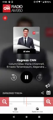 CNN Radio Argentina android App screenshot 1