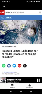 CNN Radio Argentina android App screenshot 2