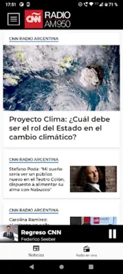 CNN Radio Argentina android App screenshot 3